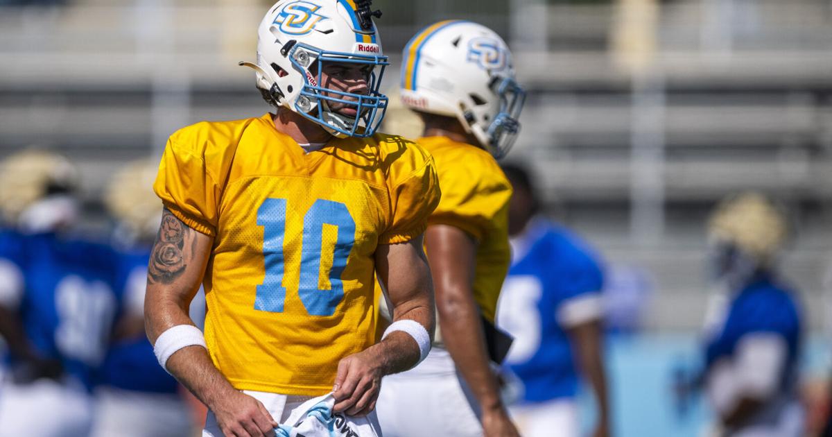 Southern QB Christian Johnson ist ein Junge aus dem ländlichen Indiana ...