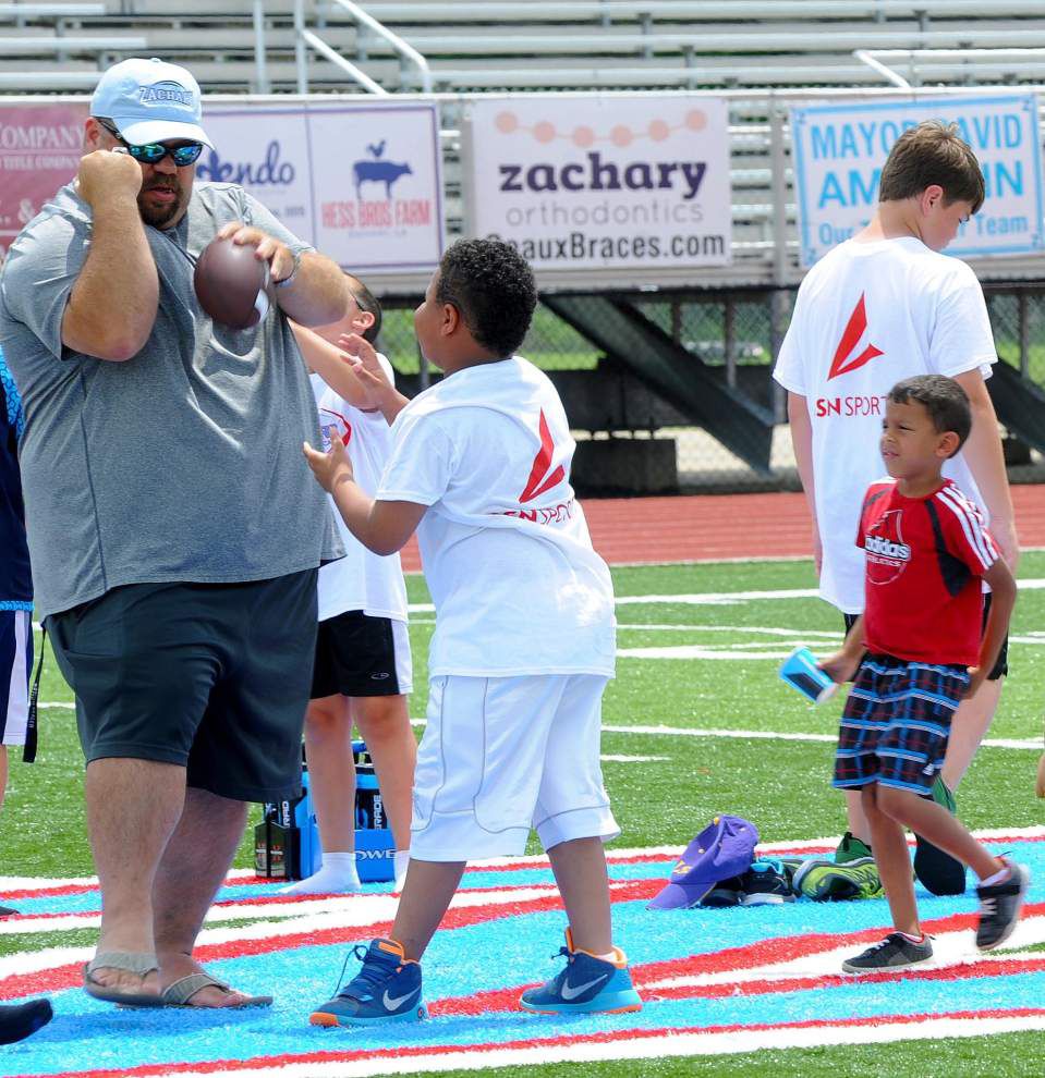 Zachary High hosts youth football camp Zachary
