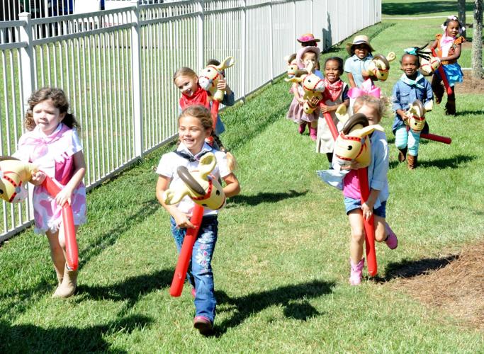 Zachary Early Learning Center's cowboys and cowgirls participate in
