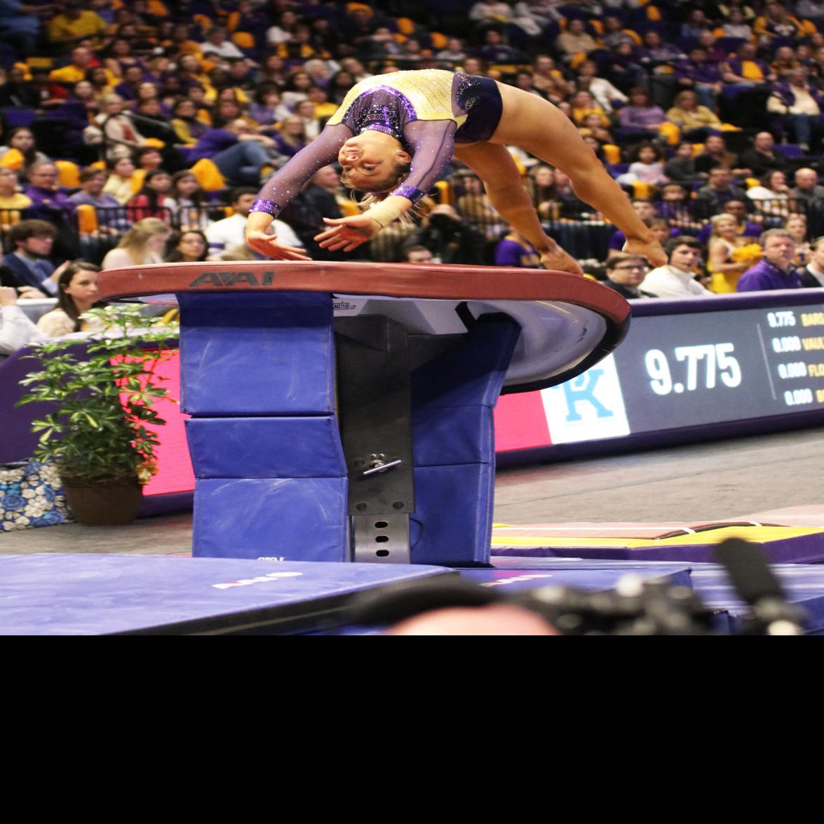 No 9 Lsu Gymnasts Push Through Fatigue For Key 197 500 196 625 Win Over No 12 Kentucky Lsu Theadvocate Com