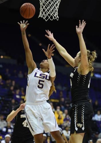 Ayana Mitchells 16 Points Help Lady Tigers Hold Off Wake Forest 60 57 In Home Opener Lsu 