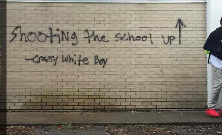 Threatening graffiti on walls of East Jefferson High School prompt ...