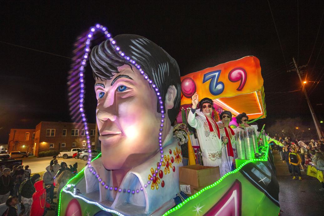 Photos Krewe of Comogo Mardi Gras parade rolls Sunday night in