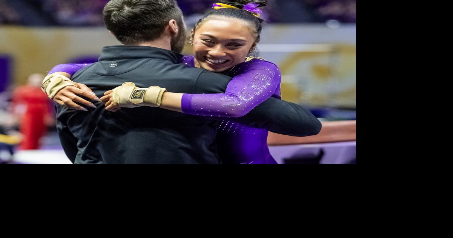 LSU's Kailin Chio made perfection look routine once again ...