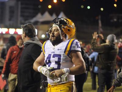 Lsu S Connor Neighbors Showcases Physique At Senior Bowl Lsu