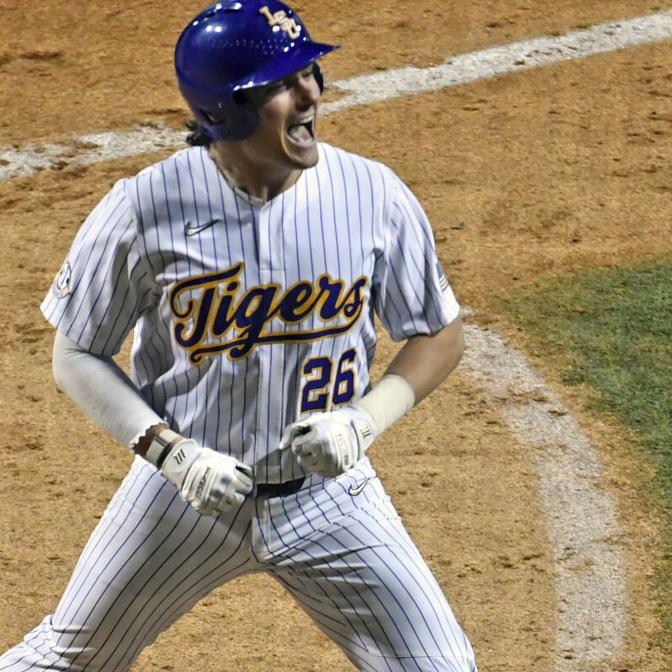 LSU Baseball on X: Back in the pinstripes tomorrow night. https