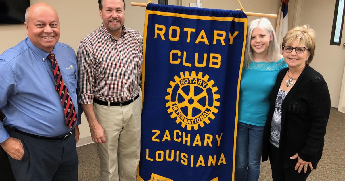 Zachary singer Shell Marie shares journey with Rotary Club | Zachary ...