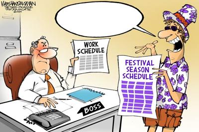 Send in YOUR funniest punchlines and you could  WIN Walt Handelsman's latest Cartoon Caption Contest! Try it today!!