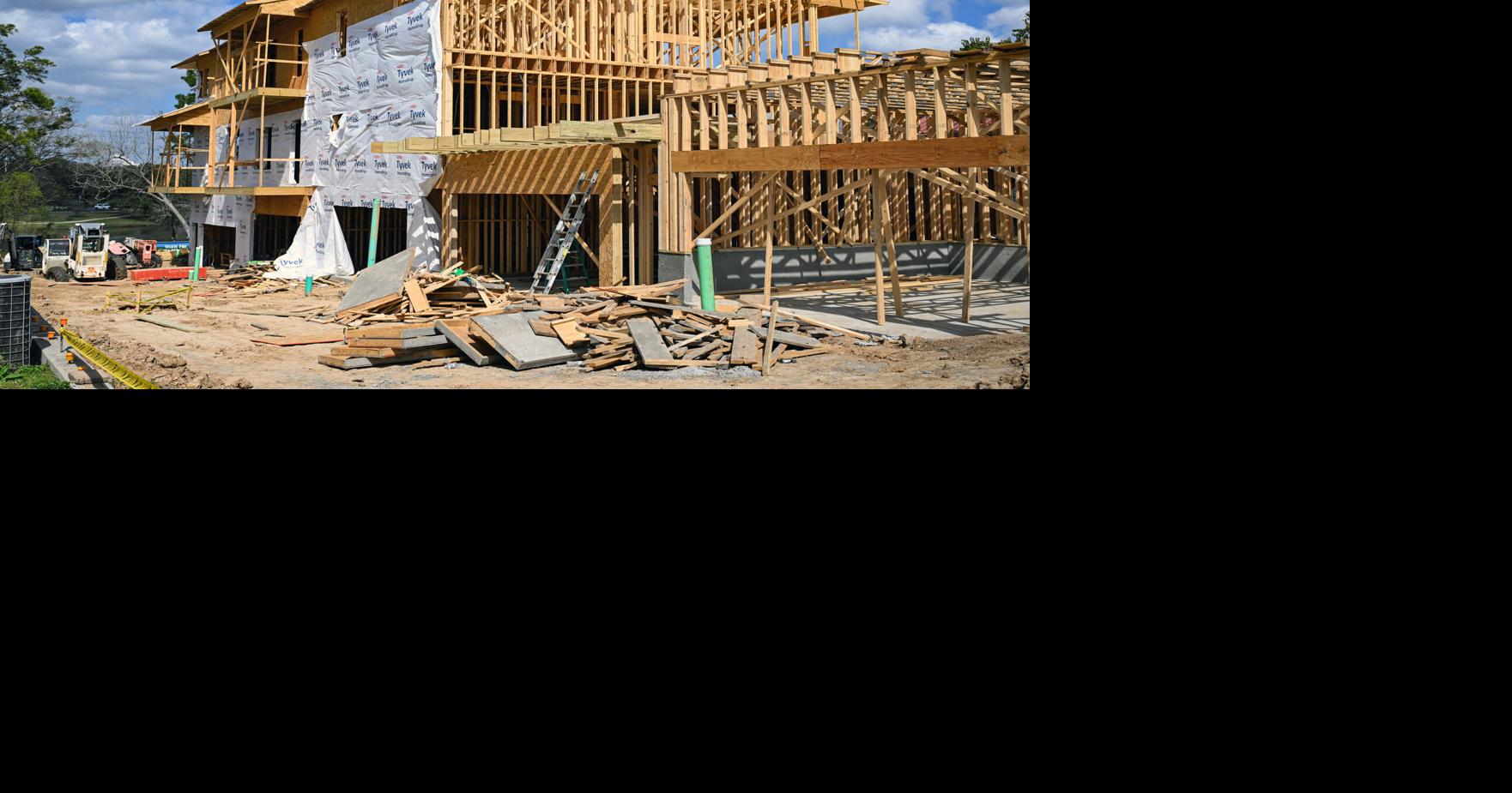 New condominiums under construction in Baton Rouge's Spanish Town. See details.