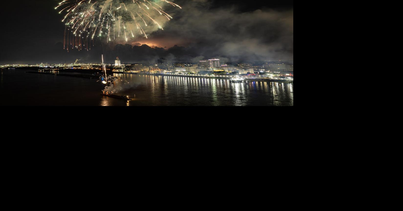 Photos: Fireworks over the Mississippi light up Baton Rouge on America's 250th MICHAEL JOHNSON | STAFF PHOTOJOURNALIST | michael.johnson@theadvocate.com Jul 4, 2026 9 mins ago