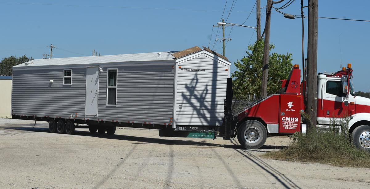 'Biggest challenge' installing FEMA's mobile homes for Louisiana flood