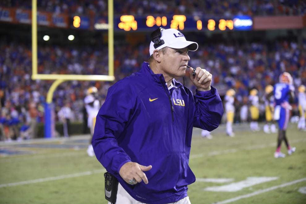 Wednesdays With LSU coach Les Miles: Quarterback Anthony Jennings, running back Leonard Fournette to start vs. Kentucky _lowres