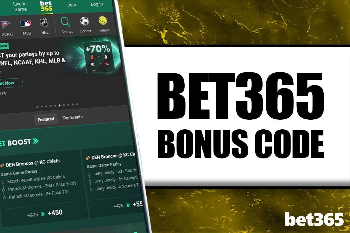 Bet365 bonus code NOLAXLM Snag 200 MNF promo, 1k bet Betting
