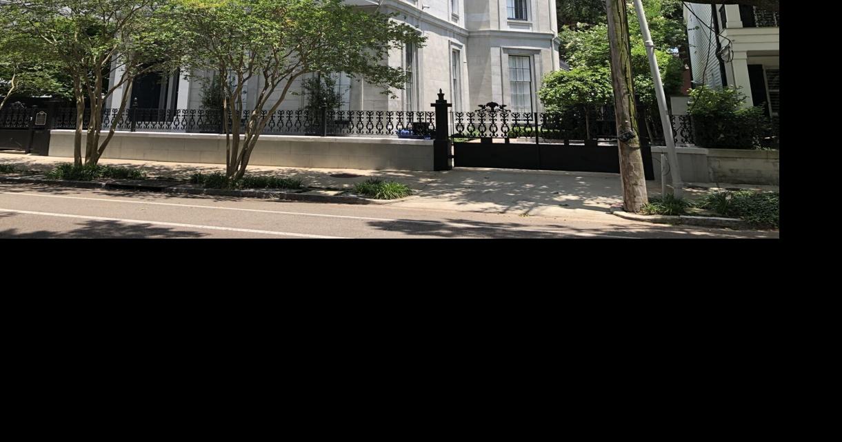 New Orleans 1850s mansion offers ornate plaster moldings, 16-foot ceilings, and a pool for $3.1M