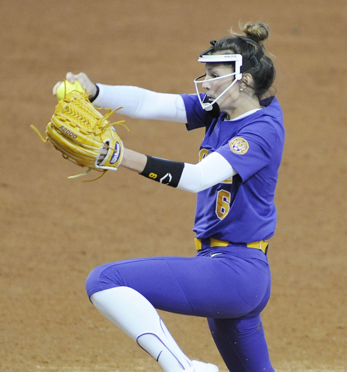 Flawless Maribeth Gorsuch pitches first perfect game in LSU softball