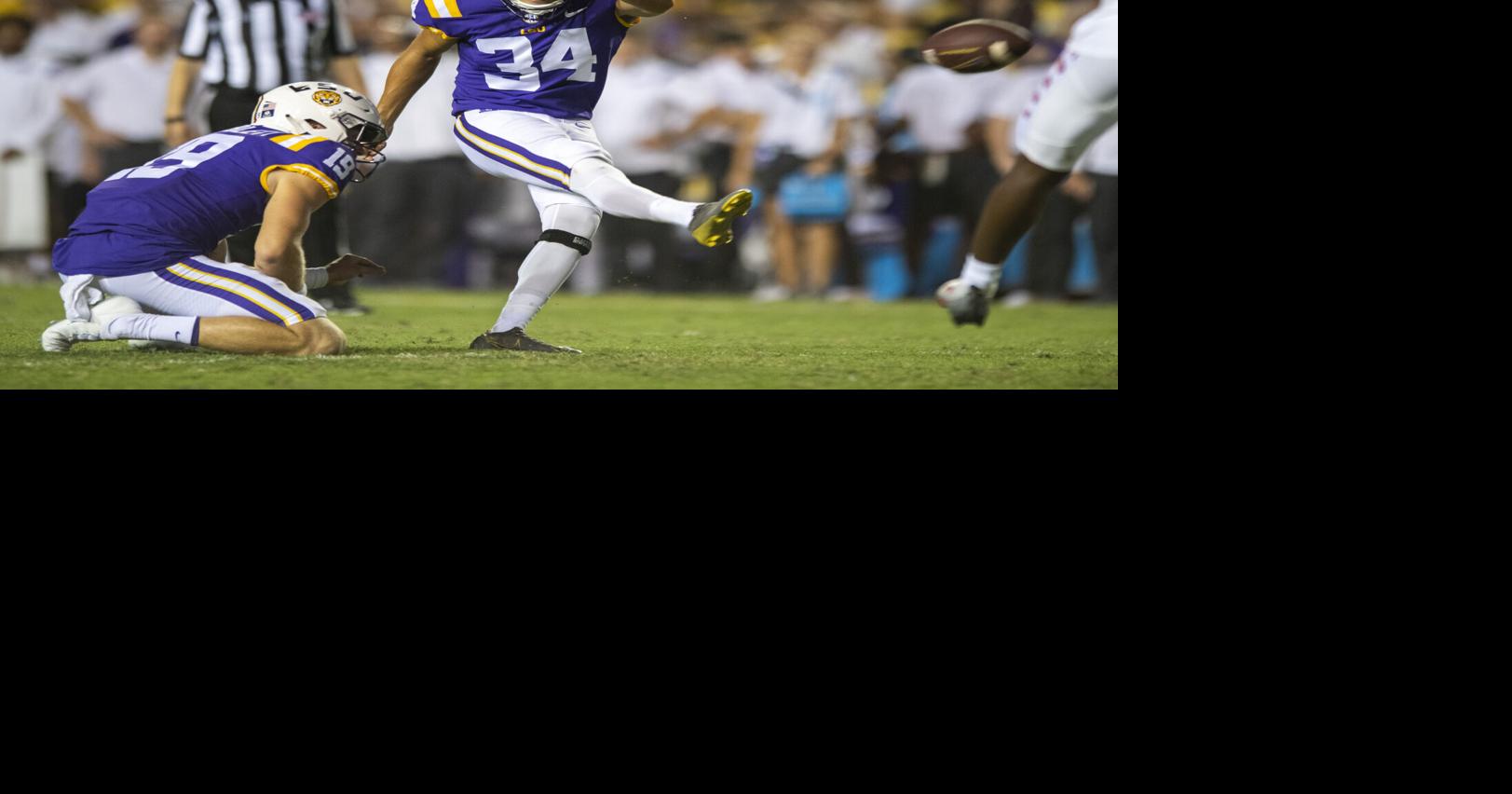 LSU coach Brian Kelly will reevaluate who handles kickoffs | LSU ...
