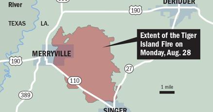 We still have a town Life on the edge of Louisianas biggest wildfire We still have a town Life on the edge of Louisianas biggest wildfire