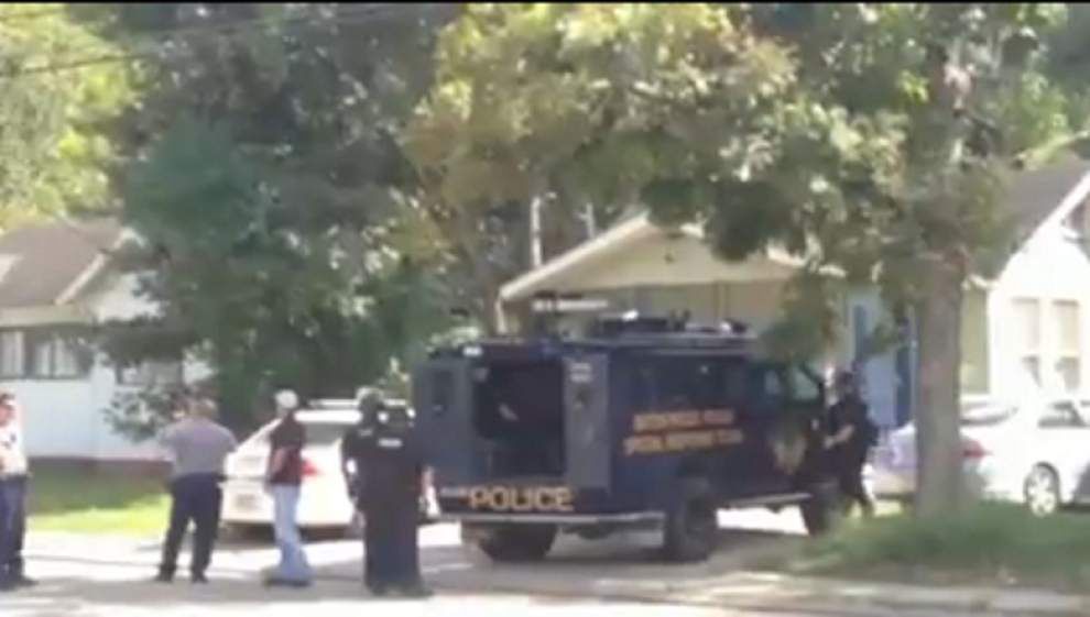State Police, BRPD raid Evangeline Street home _lowres