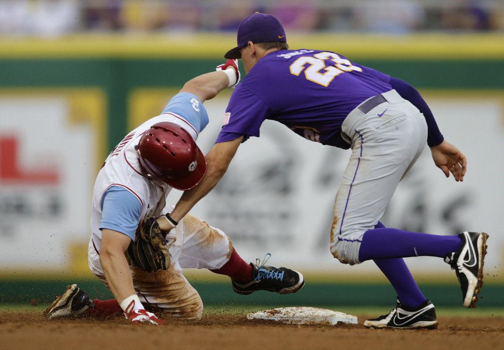 LSU's Nola outduels Gray and Oklahoma in super regional