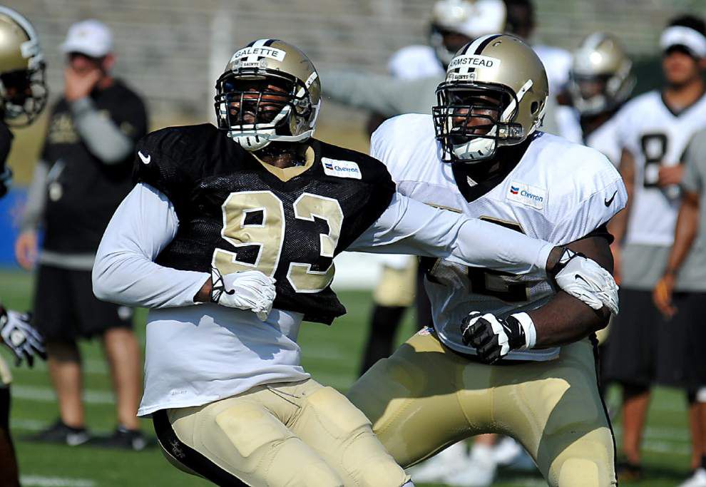 Video: Injuries, intensity headline Saints' Wednesday practice _lowres