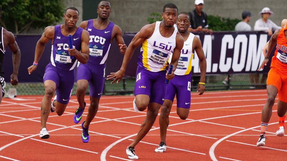 LSU men make steady advance at NCAA track and field meet LSU