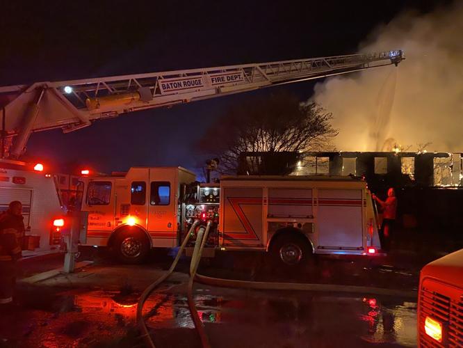 Body discovered at burned down Brandywine Apartments in Baton Rouge