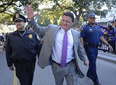 LSU coach Ed Orgeron: QB Danny Etling at his most confident for