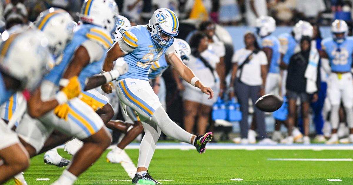 Sehen Sie sich Toyloy Browns Vorhersage zum Spiel Southern gegen Louisiana ...