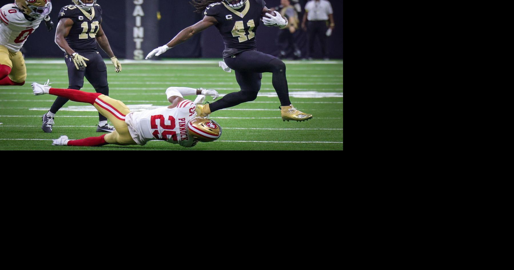 Saints rule out 4 players against the Titans, place TE Foster Moreau on ...