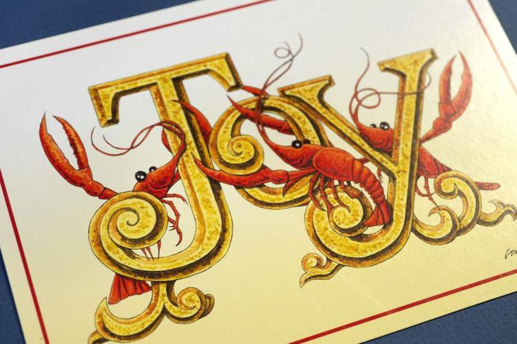 Assorted Routh Cards Routh family puts its own Cajun spin on the holiday cards ...