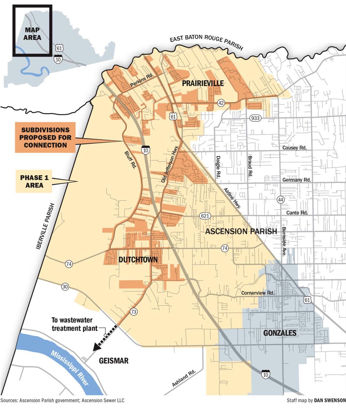 Portions of Livingston, East Baton Rouge, Iberville could be swept into
