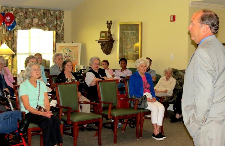 Residents of Oakwood 'keep connected' with families during National