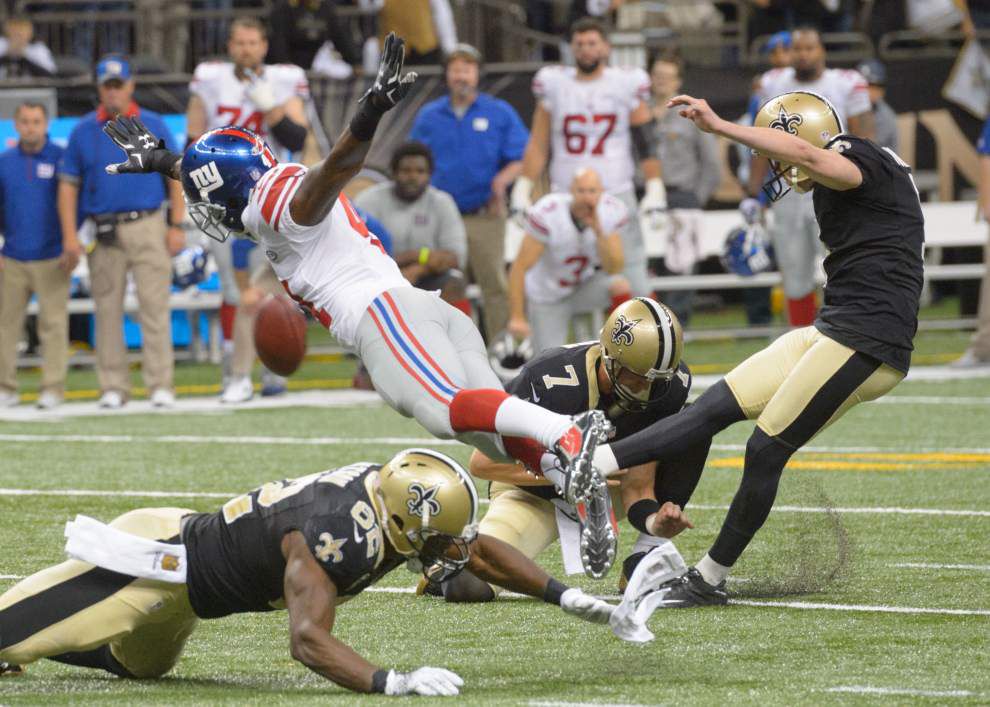 Photos Saints get big 5249 win over Giants with field goal in final