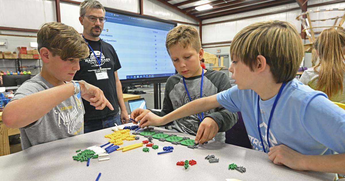Robots rule at Denham Spring's Science and Robotics Allstars Camp - Image