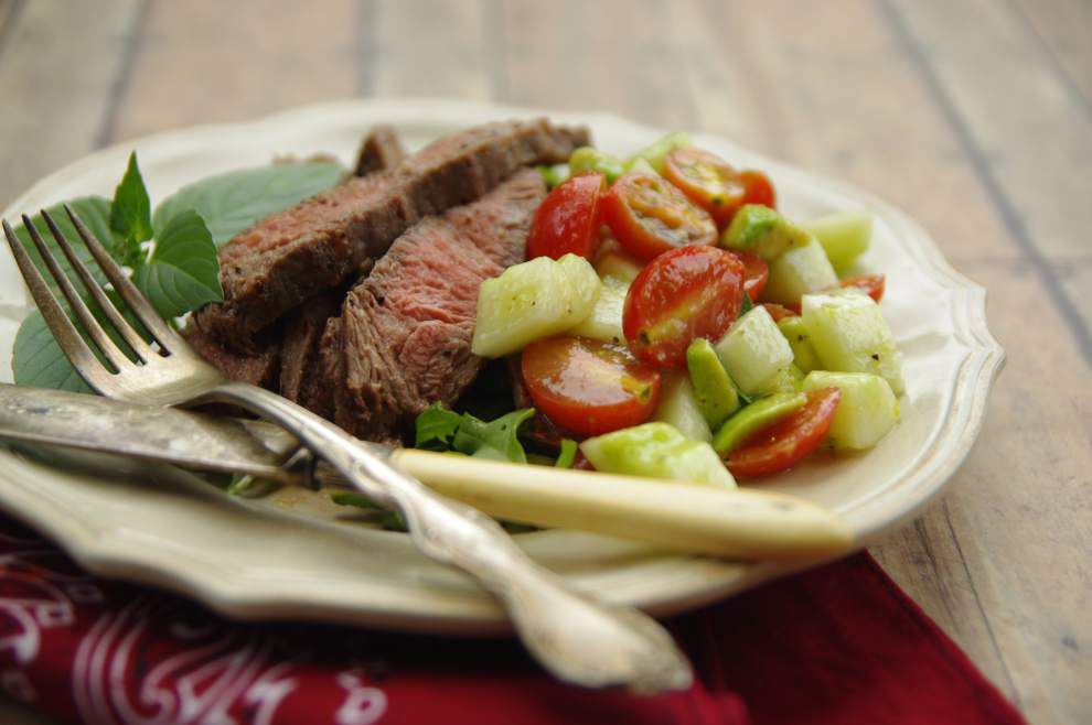 Broiled Flat Iron Steak Entertainment/Life