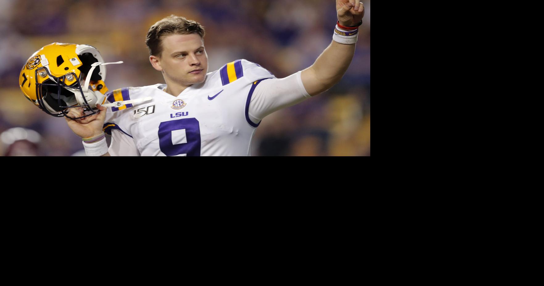 LSU QB Joe Burrow's Johnny Unitas Golden Arm Award Special For Father, Too  - PressBox