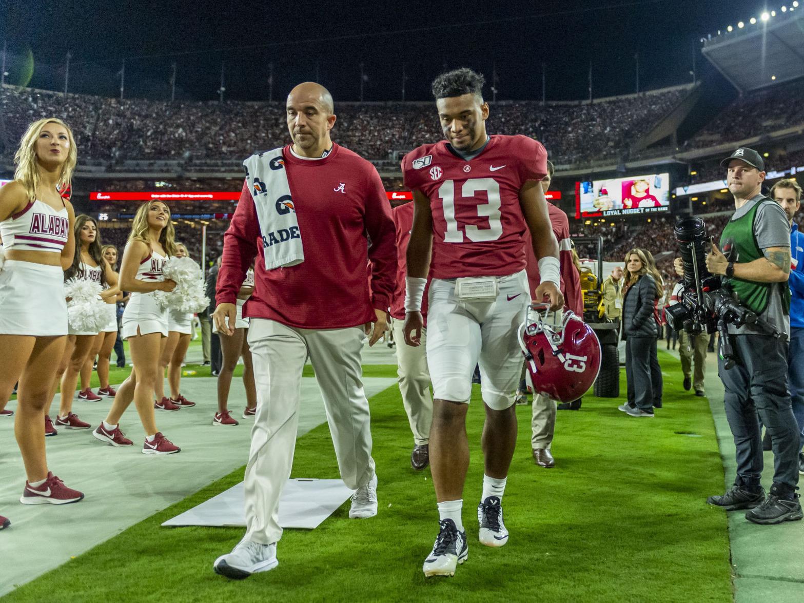 For Alabama A Mountain Of Injuries No Tua At Practice And He S Just 1 On A Long List Lsu Theadvocate Com For Alabama A Mountain Of Injuries No Tua At Practice And He S Just 1 On A Long List Lsu Theadvocate Com