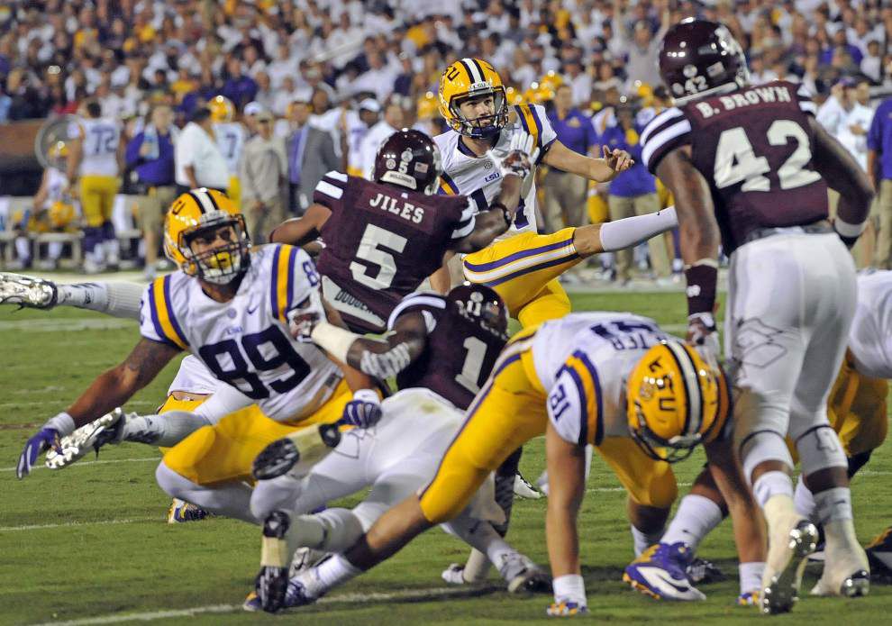 Photos: LSU holds on to defeat Mississippi State 21-19 _lowres