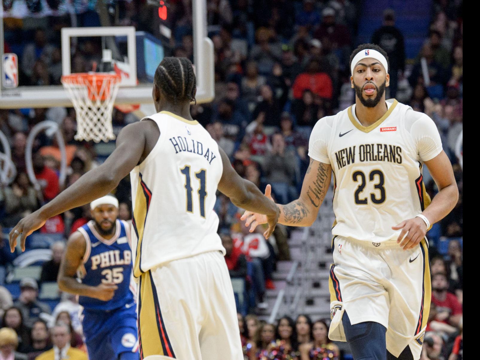 Jrue Holiday leads the list of most LOVED New Orleans Pelicans/Hornets  players. Is Anthony Davis on?
