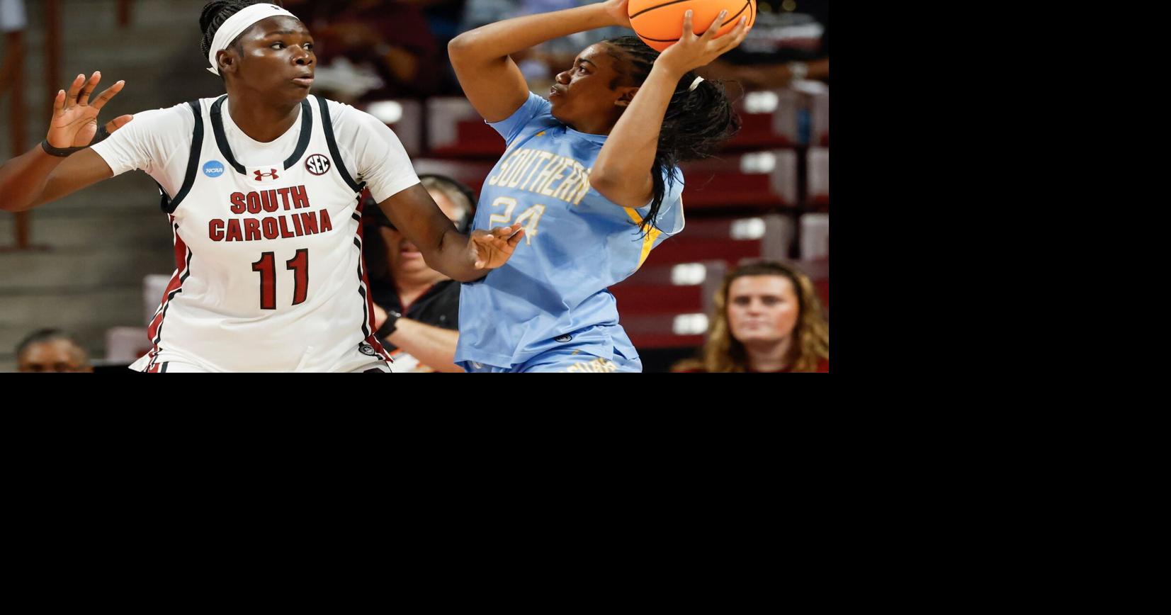 South Carolina overwhelms Southern women's basketball team to end NCAA Tournament run