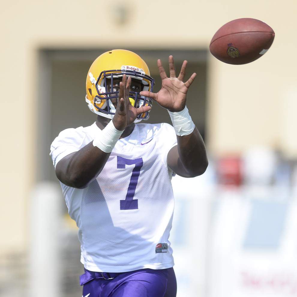 Leonard Fournette's recognition leads to good-natured fun at LSU _lowres