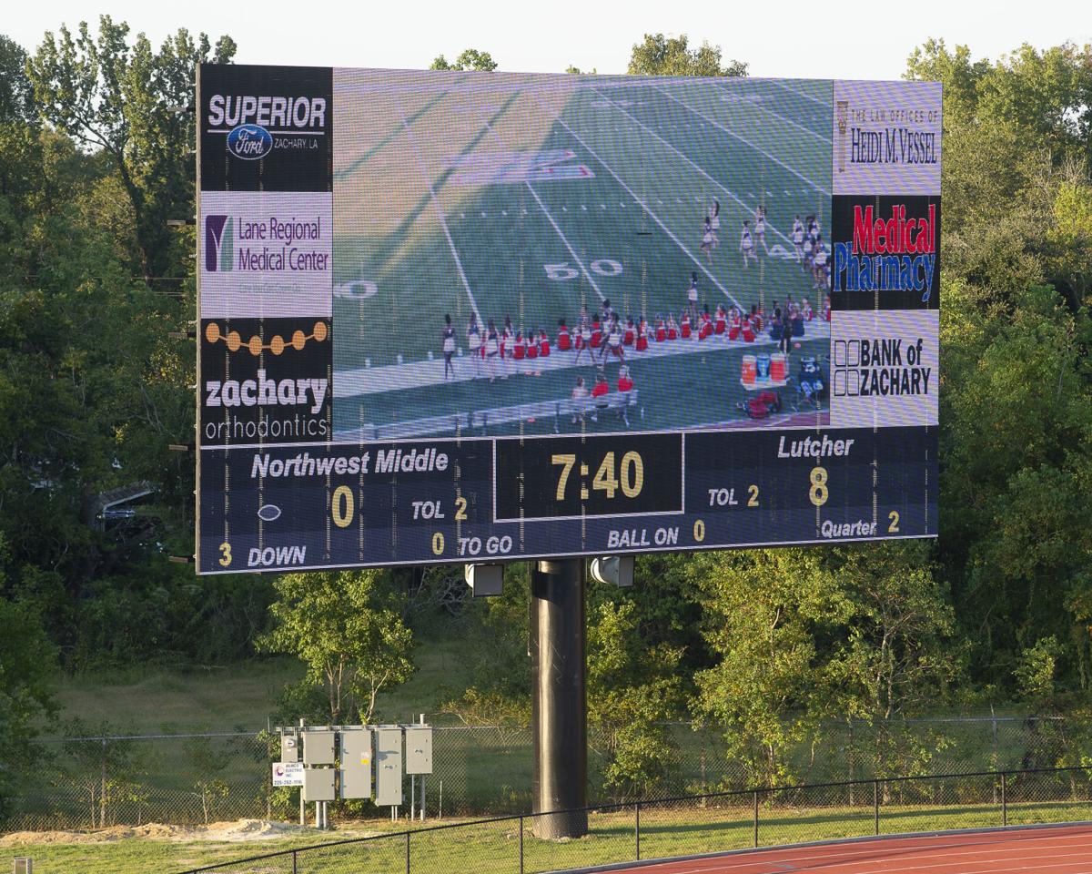 Zachary High students control production of video on stadium's new