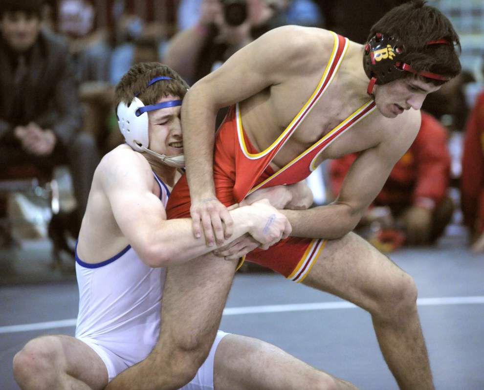 Video: Brusly wins its third consecutive Division III state wrestling title _lowres