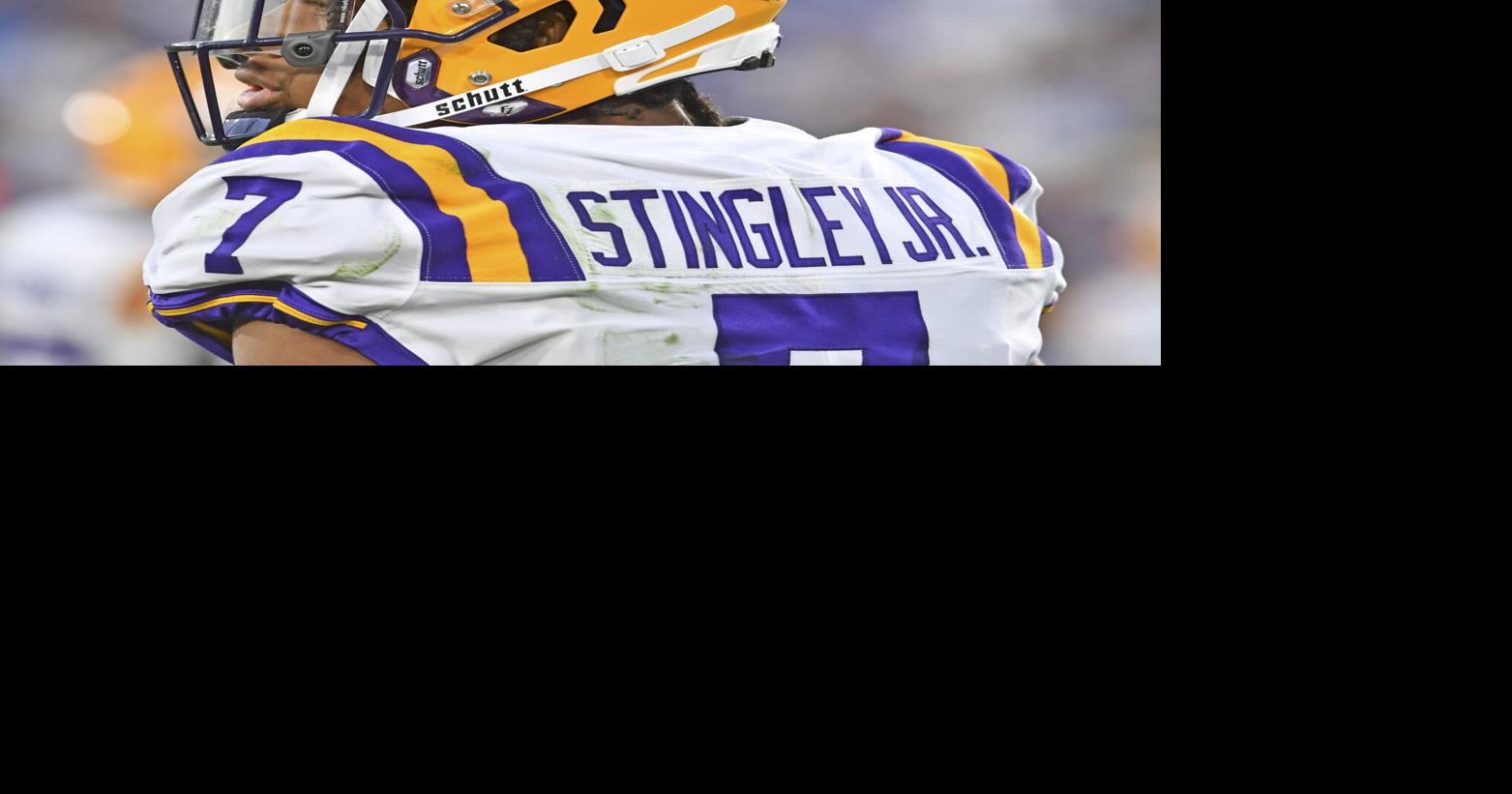 LSU cornerback Derek Stingley Jr. drafted No. 3 overall by the Houston