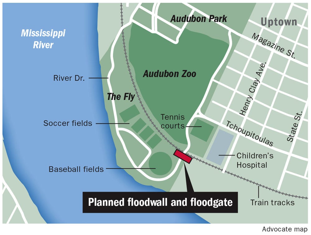 Park And Fly New Orleans Beautiful Image Collections Planned Floodwall In Audubon Park S Fly Could Prevent