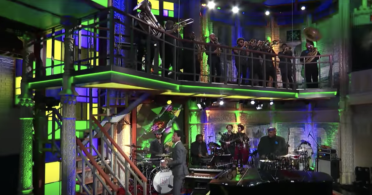 WATCH: Soul Rebels perform '504' on Late Show With Stephen Colbert_lowres