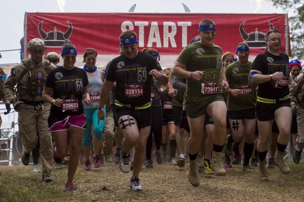 Warrior Dash in St. Francisville honors sacrifices made by everyday warriors _lowres