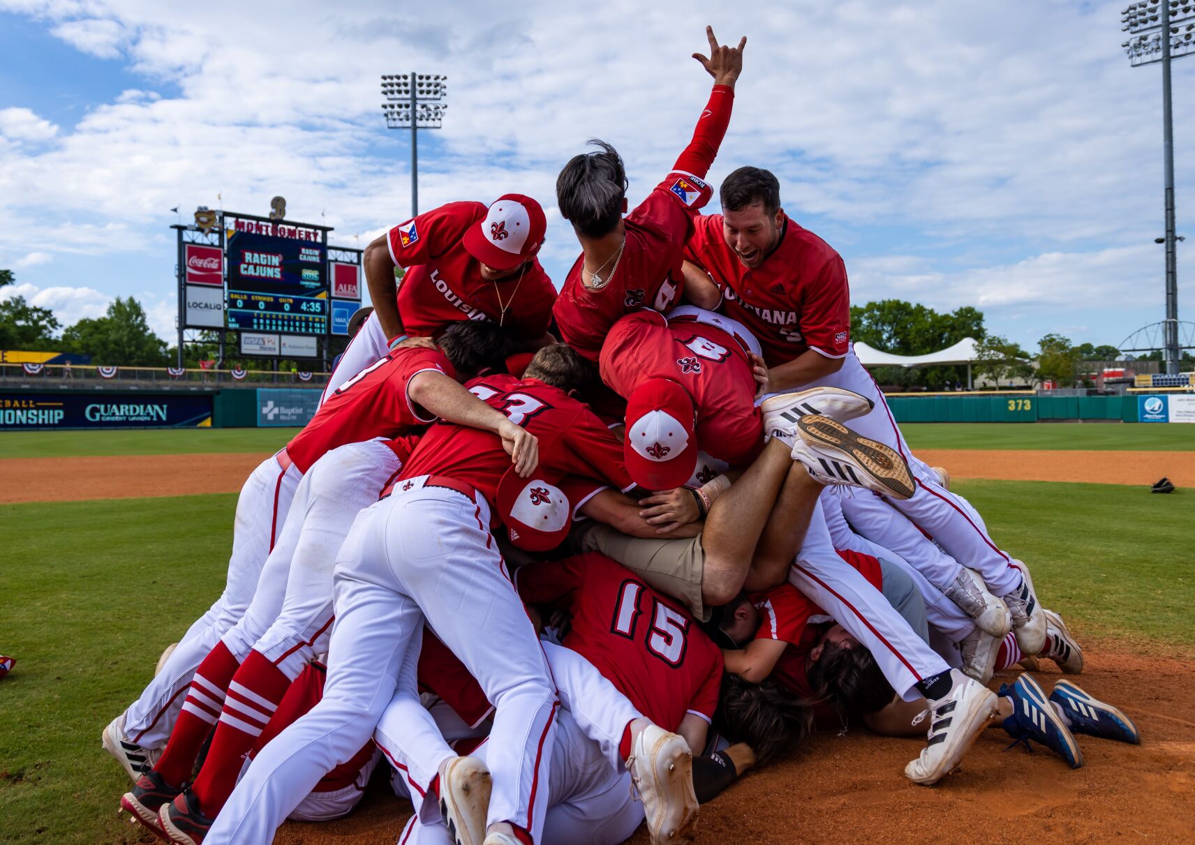 Cajuns Deliver Dramatic Comeback Victory To Win Sun Belt Tournament ...