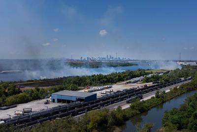 Grassfire in New Orleans East