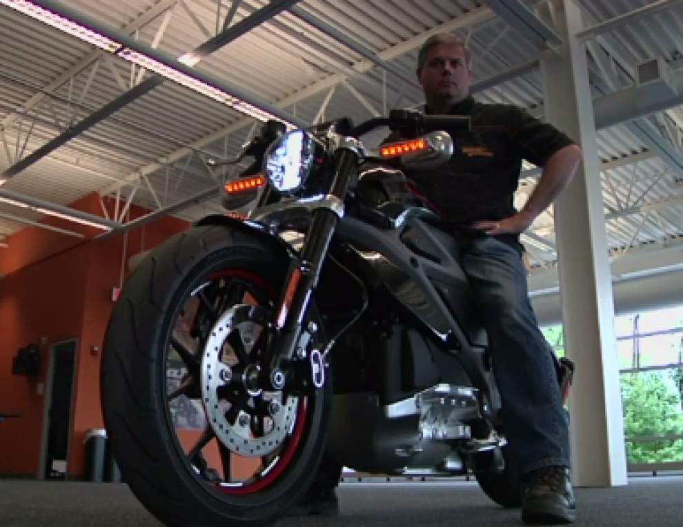 Harley-Davidson unveils electric motorcycle _lowres
